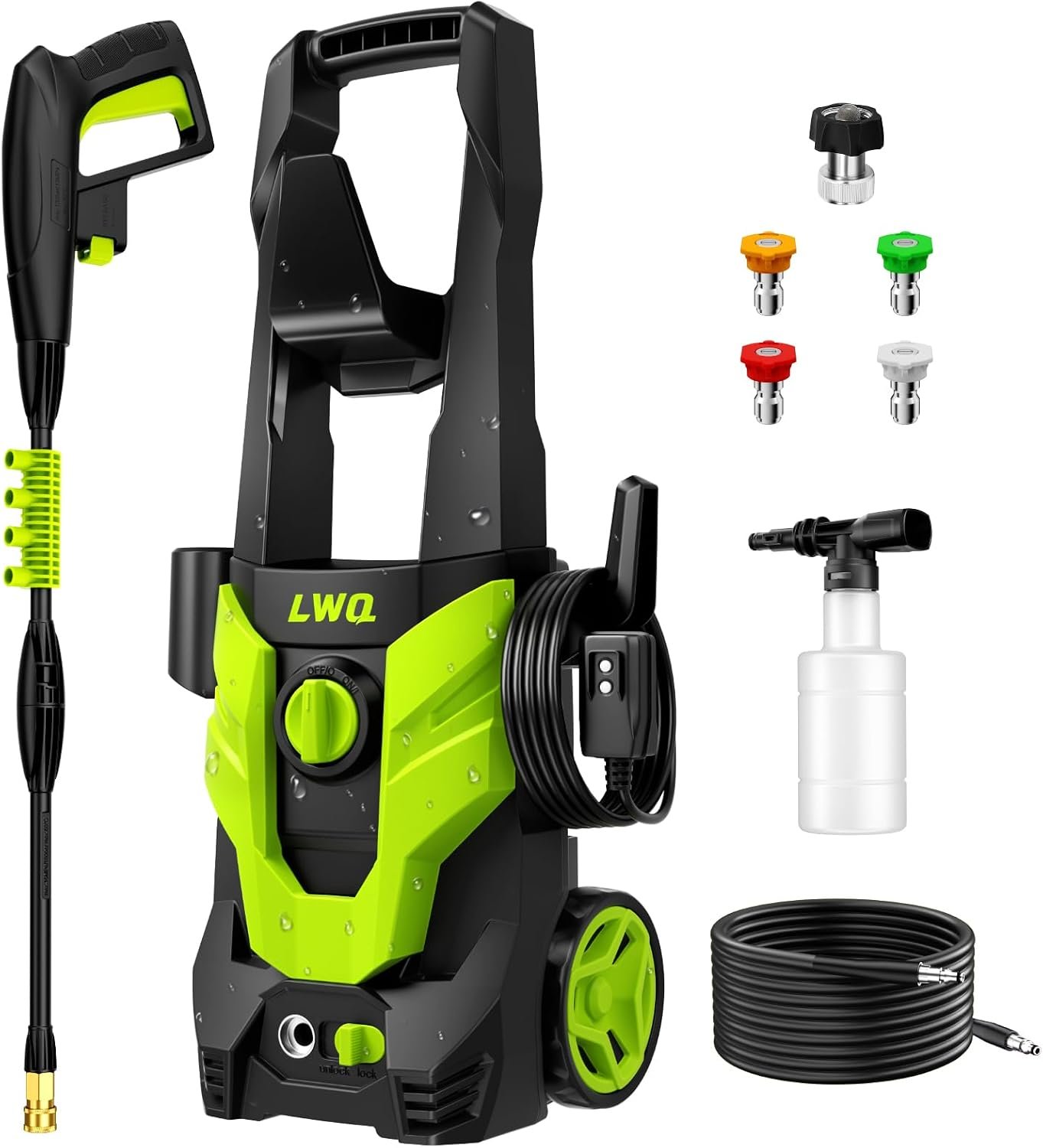 LWQ Electric Pressure Washer Review: Features, Pros, Cons, and Buying Guide